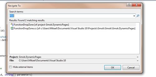 IDE1 - SearchWindow1